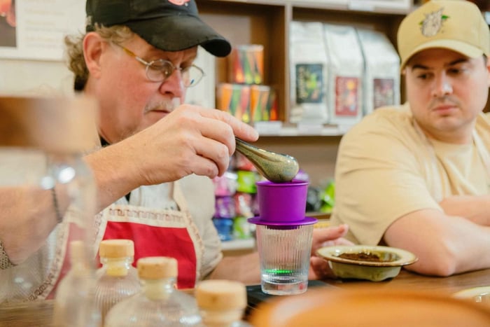 One Hour in Vietnamese Coffee-Making Class