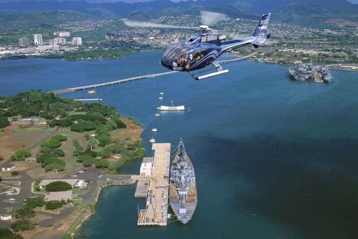 Vanuit Honolulu: Complete helikoptervlucht op het eiland Oahu