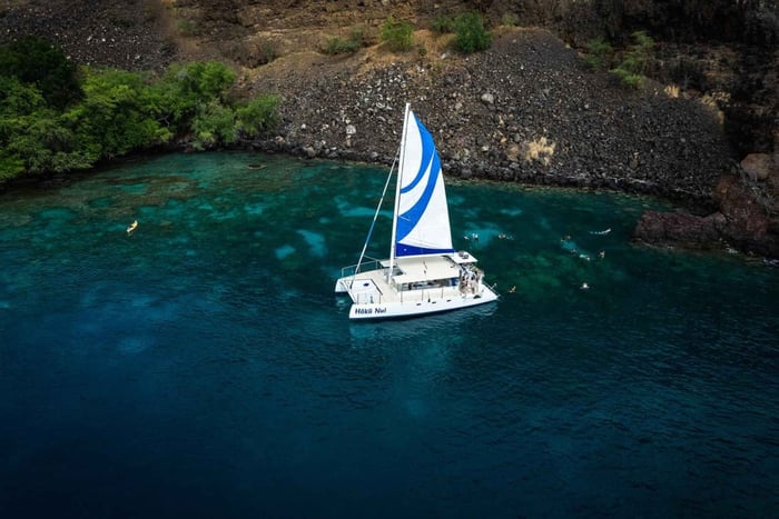 Da Keauhou Bay: Crociera con snorkeling verso il Monumento del Capitano Cook