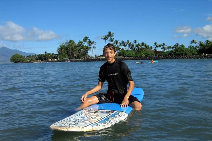 Maui: Surfing-lektion for alle; ren sjov!