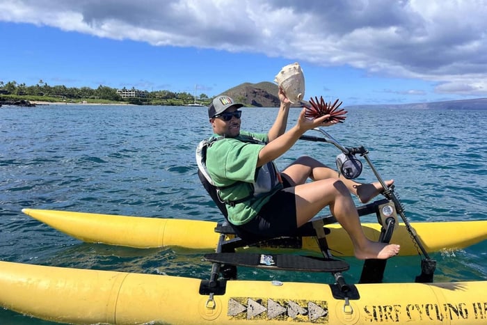 Maui: tour in bicicletta acquatica nella baia di Makena
