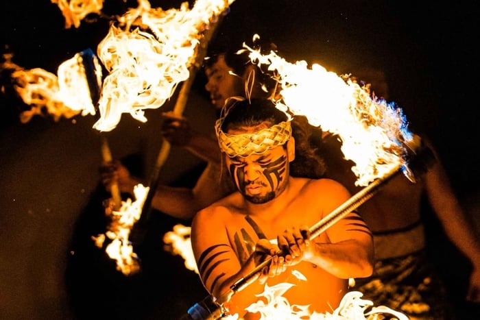 Oahu: Experiencia Cultural Mauka Warriors Luau con Cena