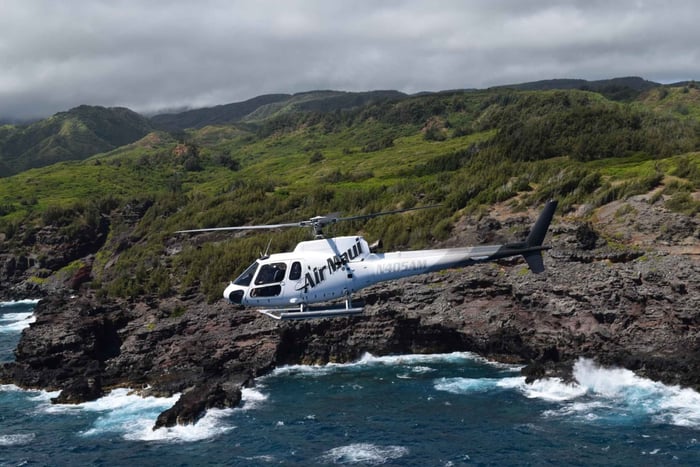 Specjalna 45-minutowa wycieczka helikopterem na zachodnie Maui i Molokai