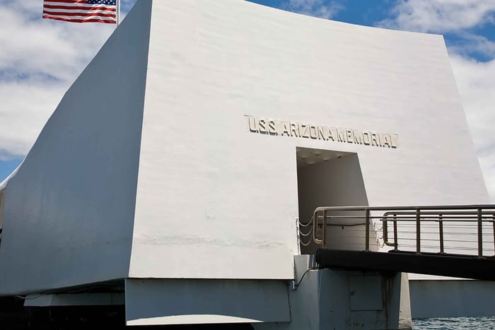 Oahu: Pearl Harbor, Arizona Memorial og byomvisning i Honolulu