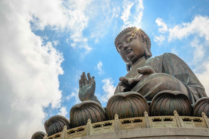 Hongkong: Big Buddha-tur och hoppa över kön NP360-linbanan