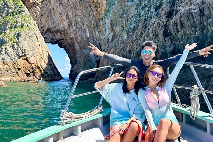 Hongkong: Sightseeing i Geopark Four Sea Arches Volcano