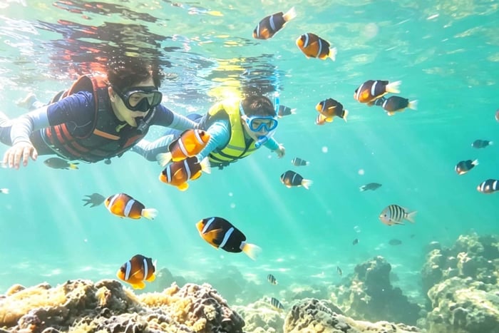 gezinsvriendelijke boottocht en snorkelen in Sai Kung