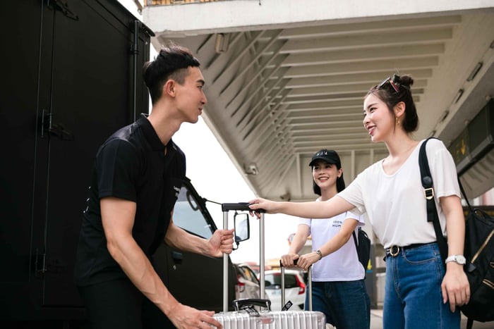 Hong Kong: Entrega de equipaje el mismo día en hotel / aeropuerto