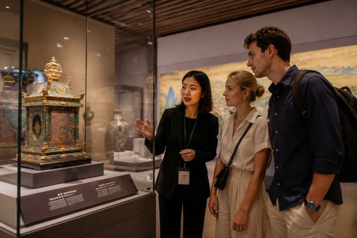 rondleiding door het Paleismuseum met toegang tot het dak