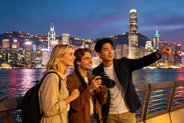 Hongkong: Tur og fotografering i Victoria Harbour og Avenue of Stars