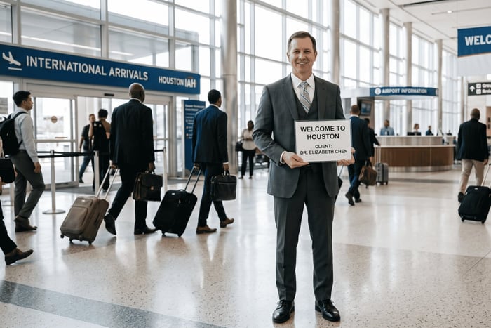 Houston: Transfer aeroportuale privato verso il centro di Houston