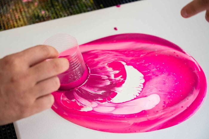 Houston Private Acrylic Pouring Art Experience