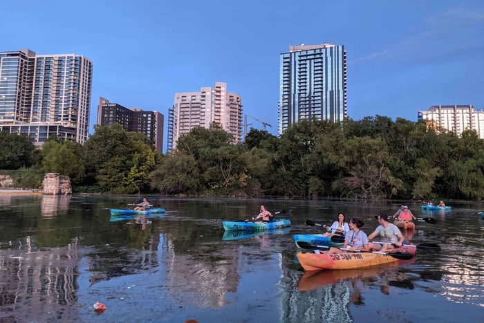 Houston : Excursion en kayak au coucher du soleil