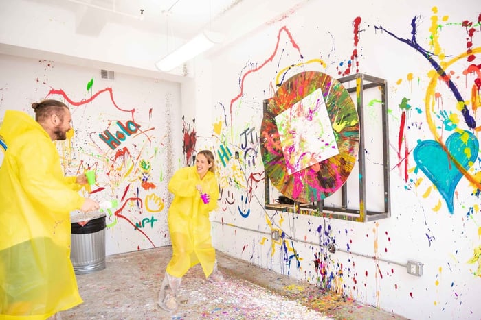 Spinning Private Art Experience in Houston
