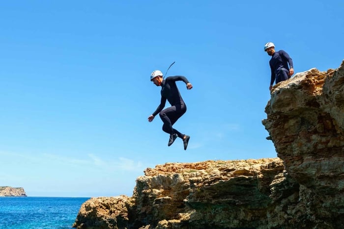 Coasteering Sa Punta Jumps, Snorkel & Photos