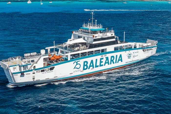 Elektrische veerboot tussen Ibiza en Formentera