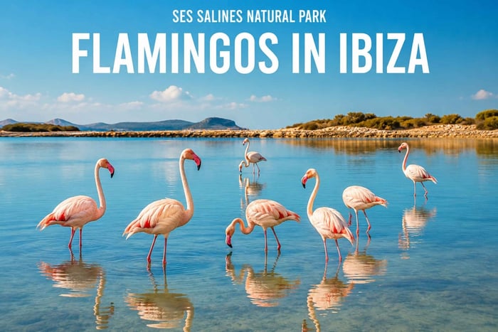 Flamingofottur og solnedgang i Ses Salines