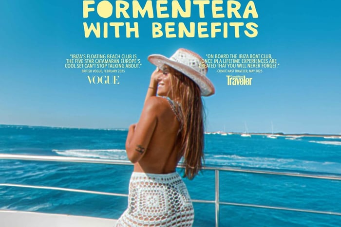 Formentera – impreza na łodzi o zachodzie słońca z jedzeniem i piciem