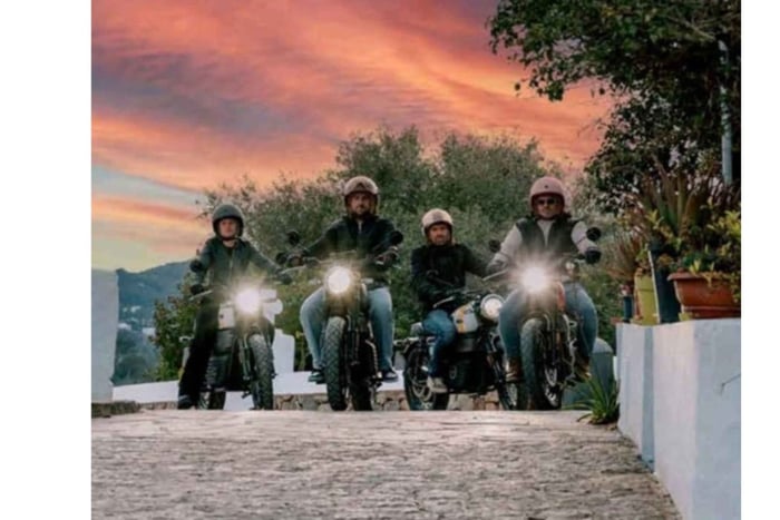 Luksustur på elmotorcykel med frokost