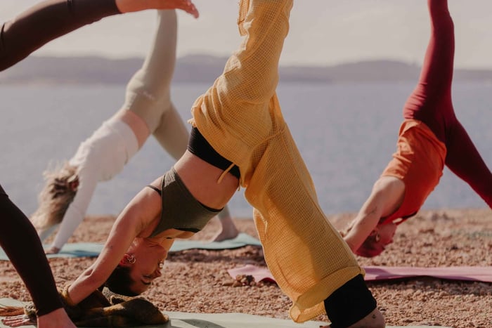 Ibiza Secret Sunset Cove Yoga & Cava Experience