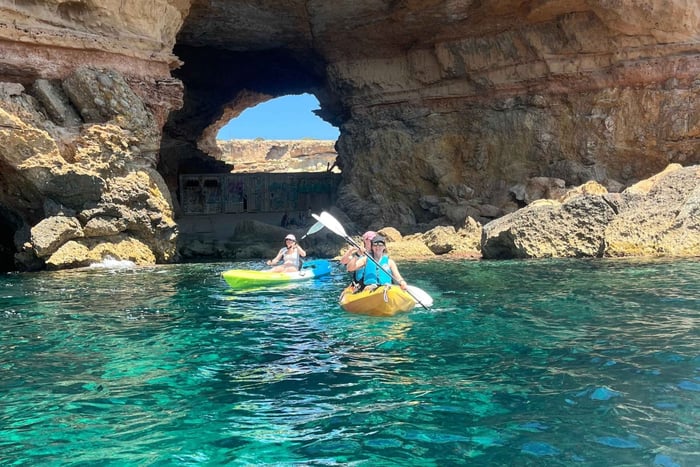 Sea & Caves Kayaking Tour with Snorkeling
