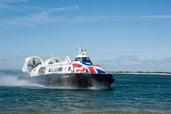Portsmouth: Hovercraft Flight to the