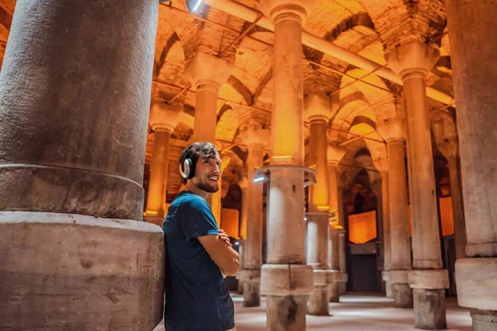 Tickets voor de Basilica Cisterne: voorrangstoegang en audiogids