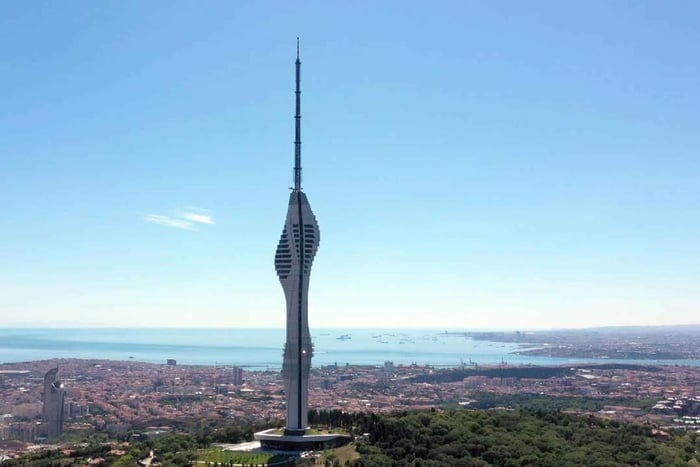 Mesquita de Camlica, Torre de Camlica, Torre Maiden, excursão pelo lado asiático