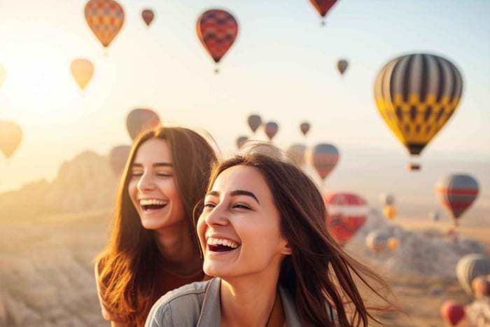Desde Estambul Excursión completa de 3 días a Capadocia y vuelos