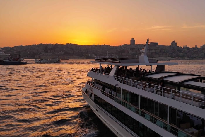 Istanbul: Sightseeing-krydstogt om dagen eller ved solnedgang med audioguide