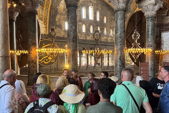 Istanbul en un jour : Sainte-Sophie, Mosquée bleue, Église de fer