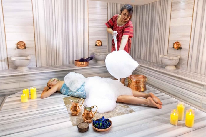 Istanbul : bain turc privé, sauna et massage