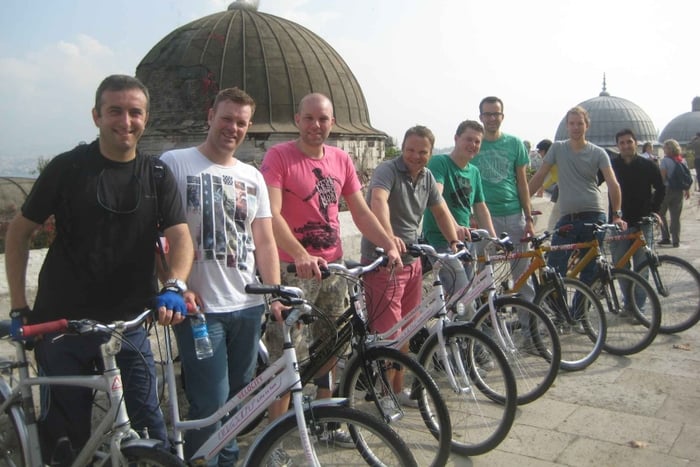 tour in bici di mezza giornata della città antica