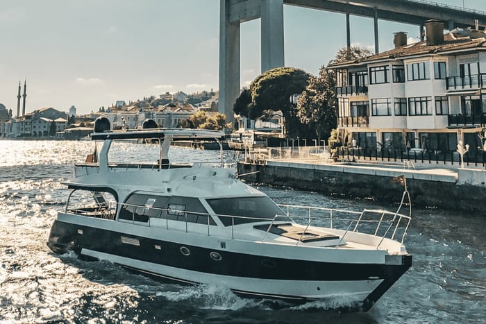 Istanbul - privat Privat tur på Bosporen på lyxyachten Eco#8