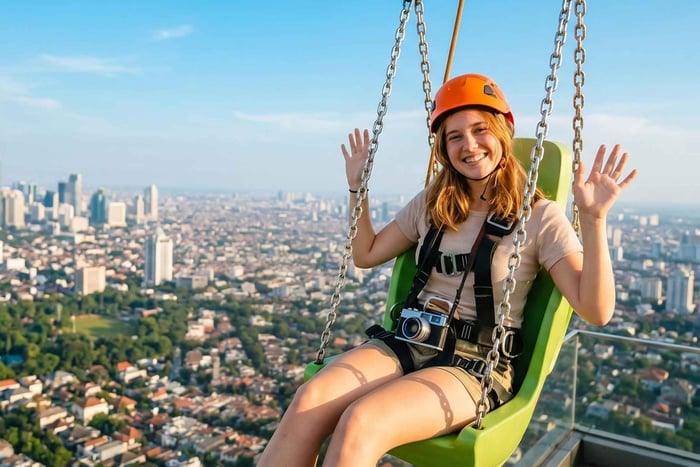UP Thamrin 9 All-Access Pass, UPswing en transfer