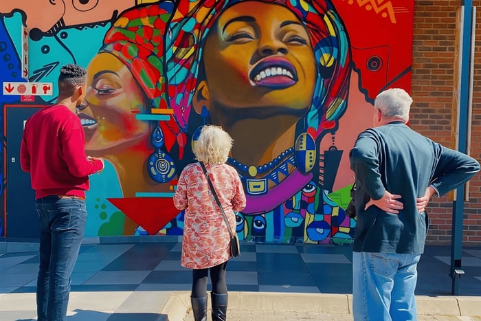 Tour artístico por Soweto con Toura Travel Therapy