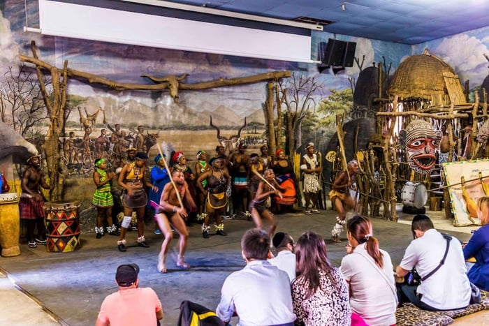 Soweto, wieg van de mensheid, Lions Park & Lesedi Cultural Vill