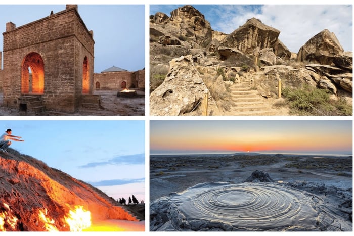 Absheron Fire Trail e Gobustan, vulcani di fango
