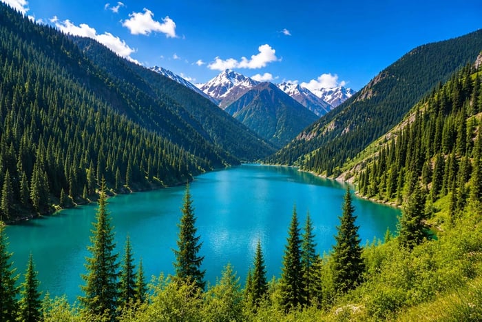 Almaty: 2-Day Kolsai & Kaindy Lakes and 3 Canyons Tour