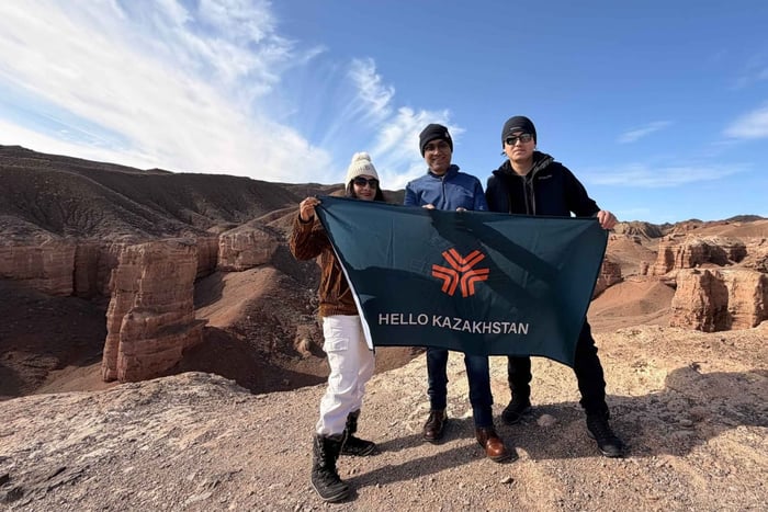 Charyn Canyon: privat omvisning i Mars-landskap