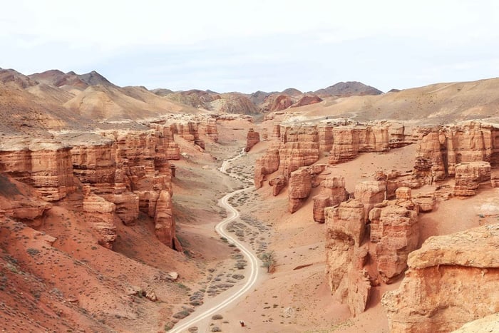 Depuis Almaty : Excursion privée d'une journée au canyon de Charyn