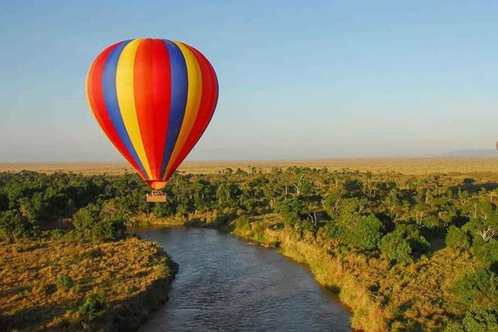 Lake Baringo: Hot Air Balloon Ride with Breakfast