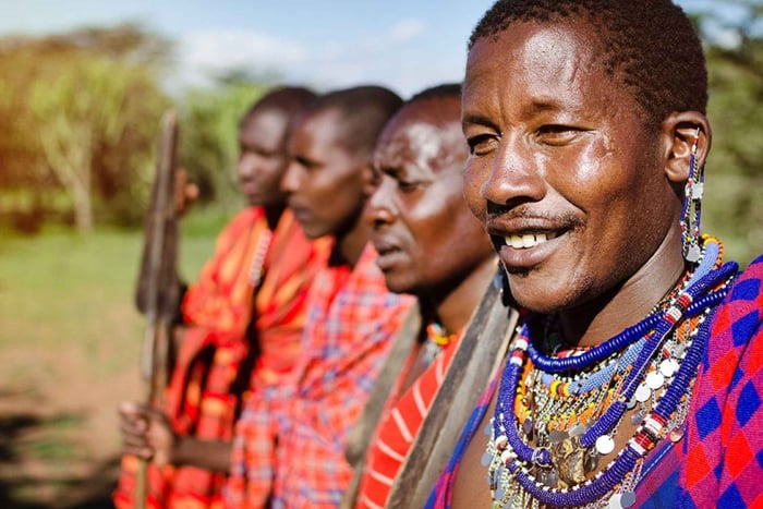 Maasai Village Tour with Bead Making