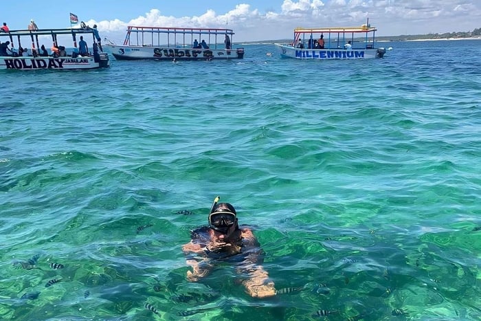 Watamu: Snorklingsafari, Mida Creek och hummer på ön Sudi