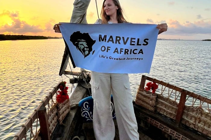 Lamu: Sunset Sailing Tour on a Traditional Dhow