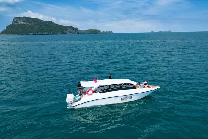Ko Samui: vip-speedboottocht voorbij Angthong Marine Park