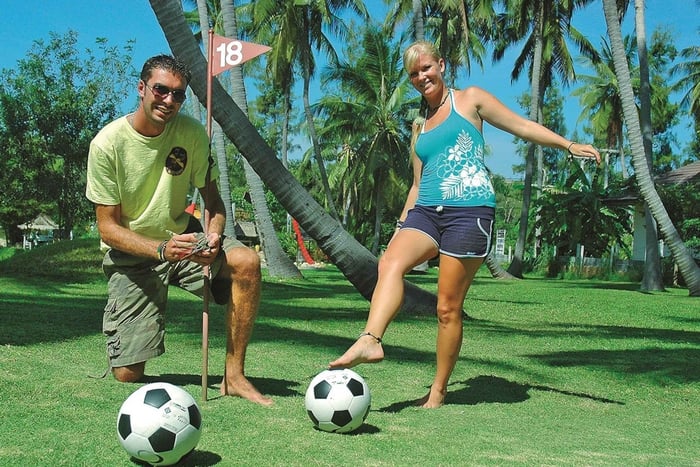 Fußball-Golf & Botanische Gärten