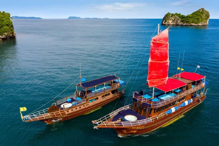 Z Koh Samui: Półdniowy prywatny czarter jachtu