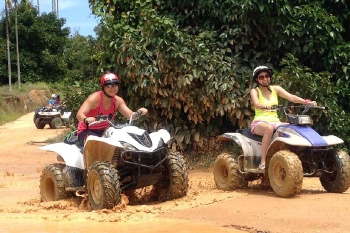 Ko Samui: X Quad Einsteiger Wasserfall ATV Tour (1 Fahrer)
