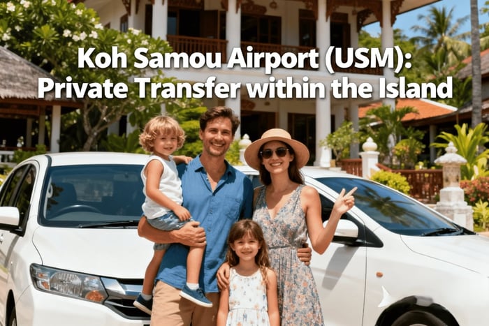 Flughafen Koh Samui (USM): Privater Transfer innerhalb der Insel
